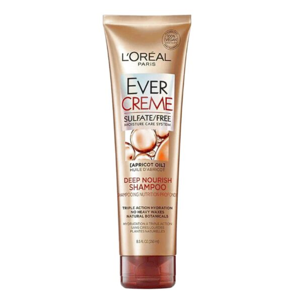 Loreal Paris EverCreme Deep Nourish Apricot Oil Shampoo 250ml