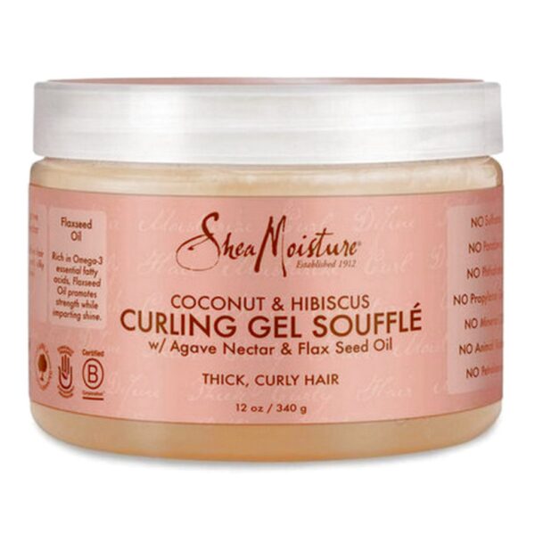 Shea Moisture Coconut & Hibiscus Curling Gel Souffle 12 O.Z 340gr